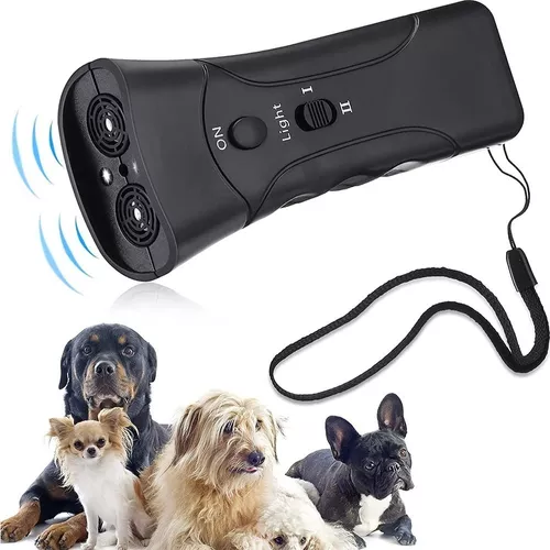 Ahuyentador de Perros Bravos LED Ultrasonico