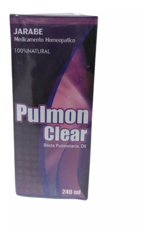 Pulmon Clear X 240ml Coadyuvante En Problemas Respiratorios 