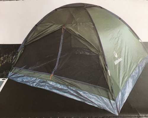 Carpa 4 Personas 2,10 X 2,1 X 1,30. Con Bolso De Transporte.