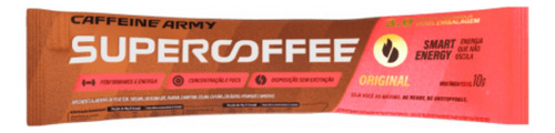 Sachê Super Coffee 3.0 To Go 10g - 1 Unidade Caffeine Army