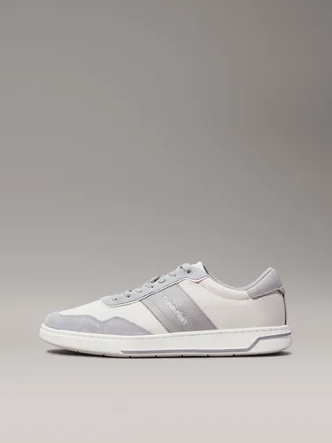 Zapatillas Low Top Lace Up Mix Gris Calvin Klein