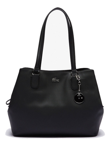 Bolso Dama Bandolera Daily Classic Lona Piqué Lacoste