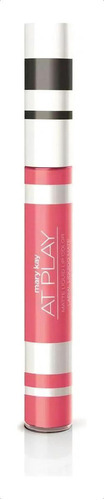 Labial Mary Kay Liquid Lipstick At Play color pink shock mate