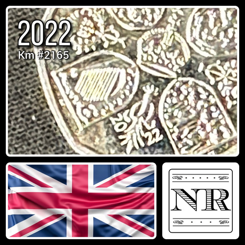 Inglaterra - 50 Pence - Año 2022 - Km #2165 - Charles Iii