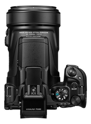 Nikon Coolpix P1100 Compact com zoom 24-3000 mm, cor preta