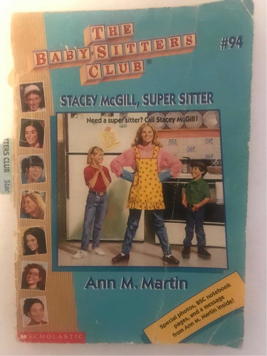 Ann Martin: The Babysitters Club; Stacey Mcgill Super Sitter