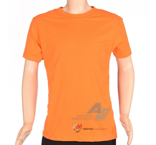 Camiseta Naranja Remera Ae Tshirt Manga Corta Niño 