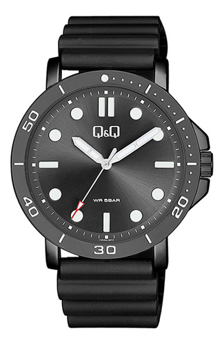 Reloj Para Hombre Q&q Q&q Hombre Qb86j502y Negro