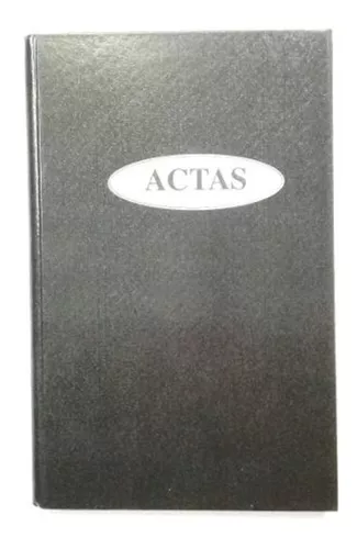 Libro de Acta 400 Folios