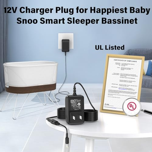Pack Cargador 12v 2a Para Snoo Smart Sleeper