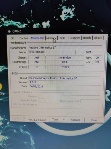 Computador I5, 8gb, 1t, 350w, Windows 10 (Usado)