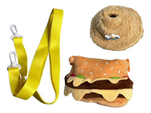 Bolsa Para Muñecas De Sombrero De Bolsa De Hamburguesa
