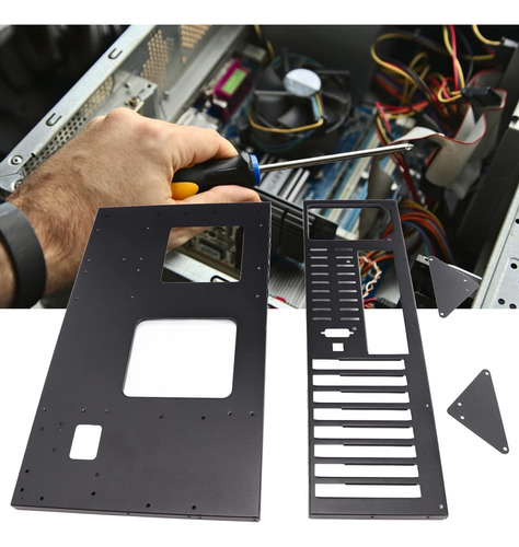 Caja De Computadora De Juego De Bricolaje Zunato, M Atx Atx
