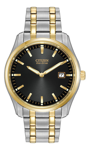 Reloj Citizen Eco-drive Corso De Cuarzo Para Hombre, Acero I