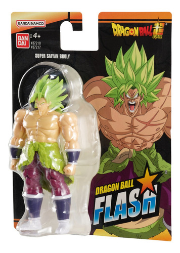 Figura De Acción Flash Broly Super Saiyan Dragon Ball
