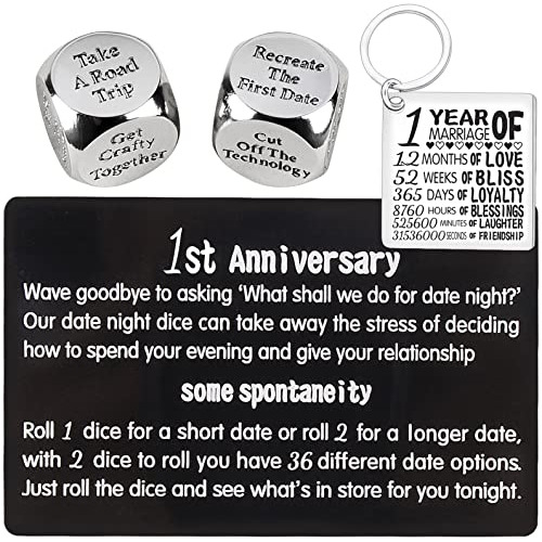 1er Aniversario Date Night Dice1er Aniversario