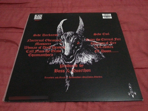 Bathory - Under The Sign Of The Black Mark Lp 2003 Importado (Usado)