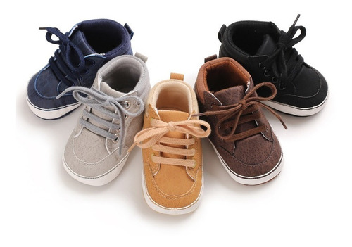Zapatos Para Bebés, Niño Niña Primeros Pasos Cuero/ Algodón