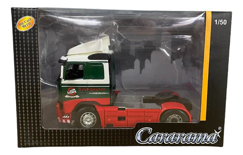 Camion Volvo Tracto Fh Cararama Escala 1:50 Verde