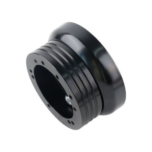 Black Steering Wheel Hub Adapter 5&6 Hole For Chevy Flam Uux