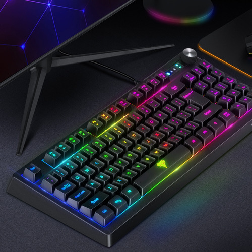 Teclado Con Cable B1 Con Retroiluminación Rgb, 89 Teclas