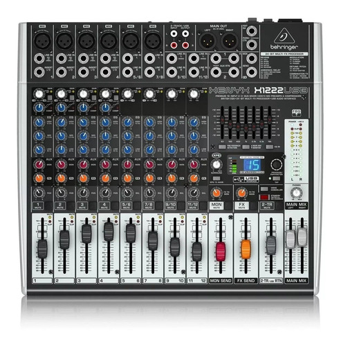 Mezcladora Mixer Behringer Xenyx X1222usb + Garantía