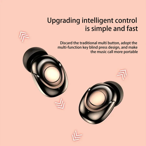 Auriculares Inalámbricos Bluetooth 5.2 Intrauriculares Binau