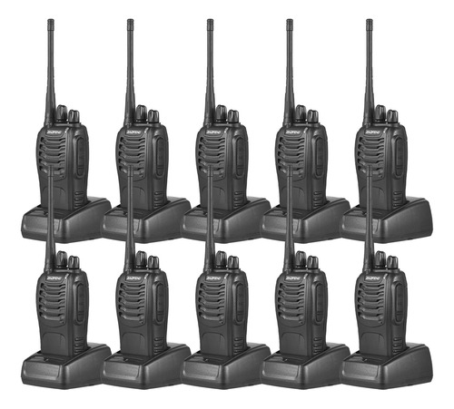 Walkie-talkie De Batería Alta Con Ganancia Walkie Portable B