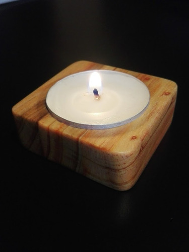 Imagen 5 de 5 de Porta Vela, Tealight 1 Vela 4,5x4,5x1,2 Cm Spa Jacuzzi