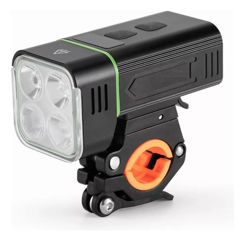 Luz De Bicicleta 1800 Lúmenes 4 Led Bicicleta Faro Bicicleta