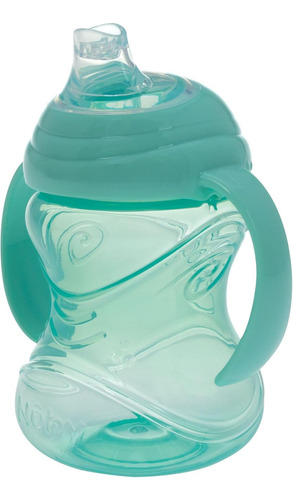 Nuby No-spill Grip N' Sip - Vaso De Entrenamiento De 10 Onza