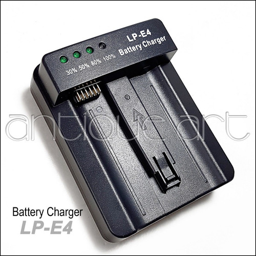 A64 Cargador Bateria Lp-e4 Canon 1d Mark Ill Mark Il 1dx 1ds