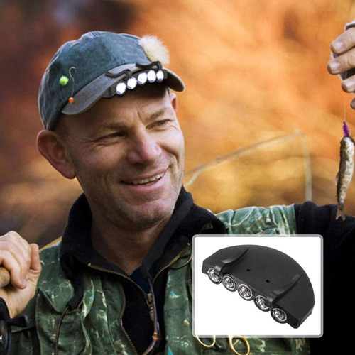 Zbg Clip De Luz Led For Gorra Lámpara Con Clip De Sombrero