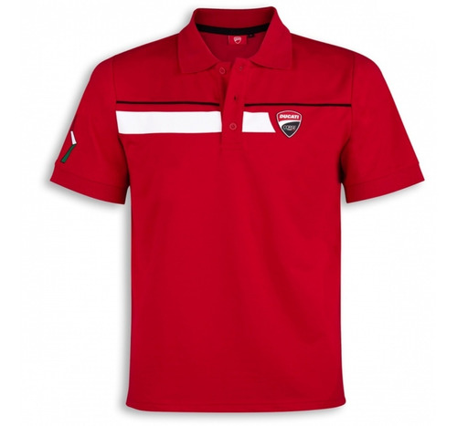 Camiseta Polo Ducati Corse Speed Rojo