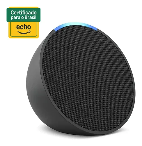 Echo Pop Smart Speaker Amazon Cor Preto C2H4R9