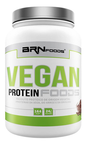 Proteína Vegana Vegan Protein Foods 500g Chocolate Brnfoods