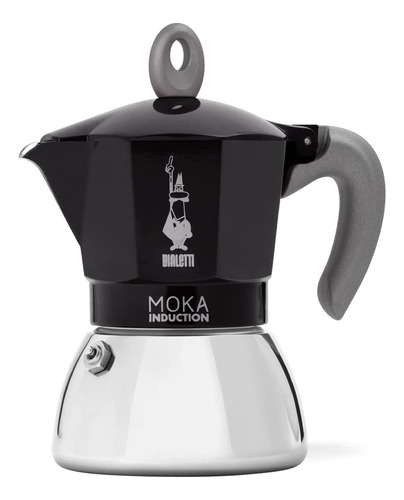 Cafeteira Bialetti Moka Induction 6 Xícaras Italiana Indução