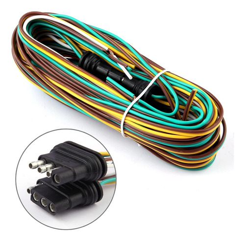 Liu Kit De Luces Led Para Remolque Luces Traseras Cuadradas