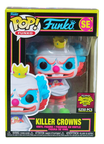 Funko Pop! Killer Crowns Blacklight 6250 Peças Pronta Entreg
