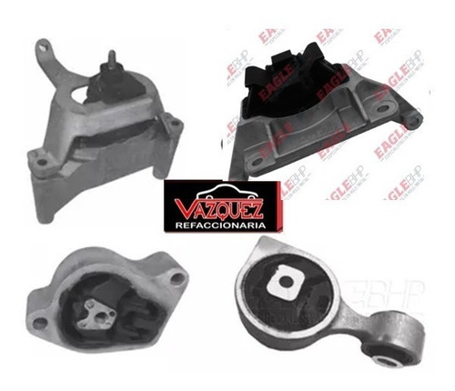 Kit 4 Soportes Motor/trans Nissan Altima 2007-2012 2.5l Std