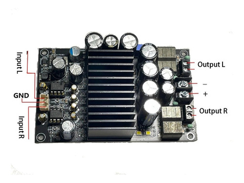 Placa Amplificadora Digital Hifi Tpa3255 Fever Level 300w+