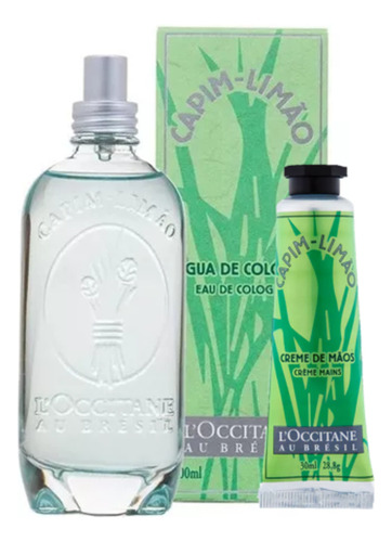 Deo Colônia E Creme Mãos Capim-limão