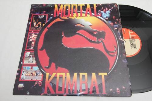 Vinilo Maxi The Immortals Mortal Kombat 1994 Colombia