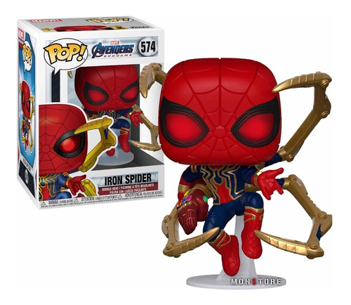 Funko Pop Marvel Endgame Spiderman Iron Spider W/ Protector
