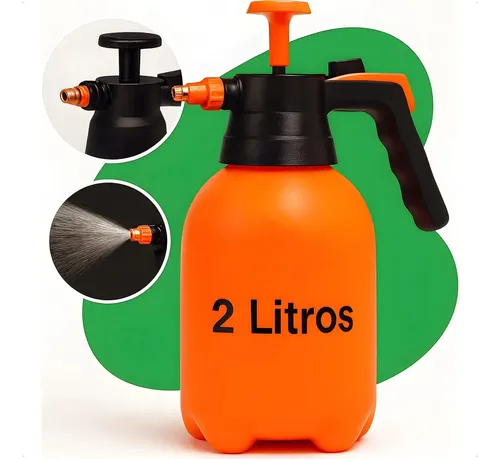Homeroarte Pulverizador Manual Borrifador Alta Pressão Portátil Capacidade 2 Litr