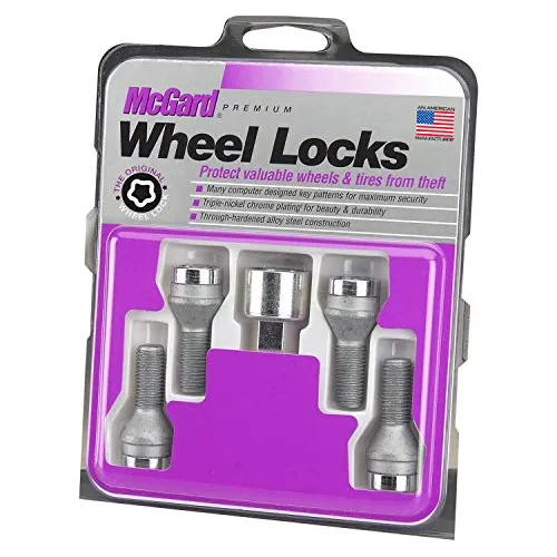 Bloqueo De Ruedas Cromado Mcgard (m14 X 1 5) - Set De 4