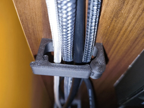 Organizador Escritorio Cables Pack X5 Setealo Gris