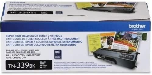 Toner Brother Color Negro Para Mfcl9550cdw 6000pag / Tn339bk