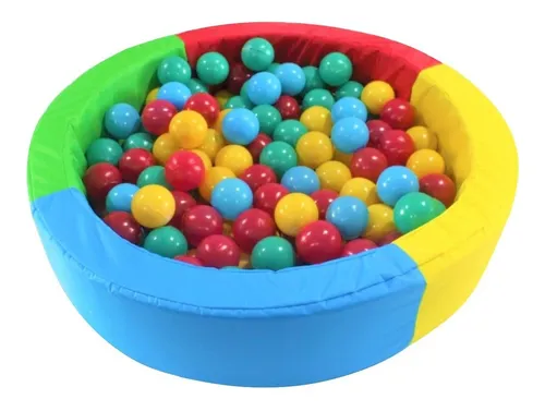 Alberca De Pelotas Con 100 Pelotas Colchoneta Para Piso