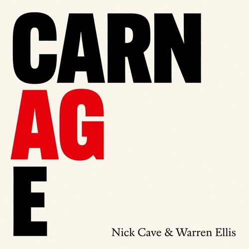 Cave,nick / Ellis,warren Carnage Cd Importado